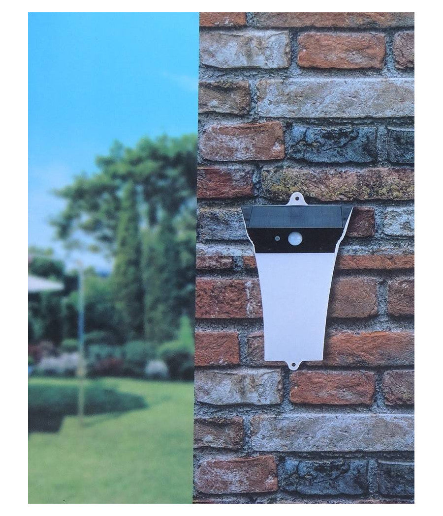 Lampada Faro Luce Ricaricabile Faretto Esterno Energia Solare Sensore Movimento         