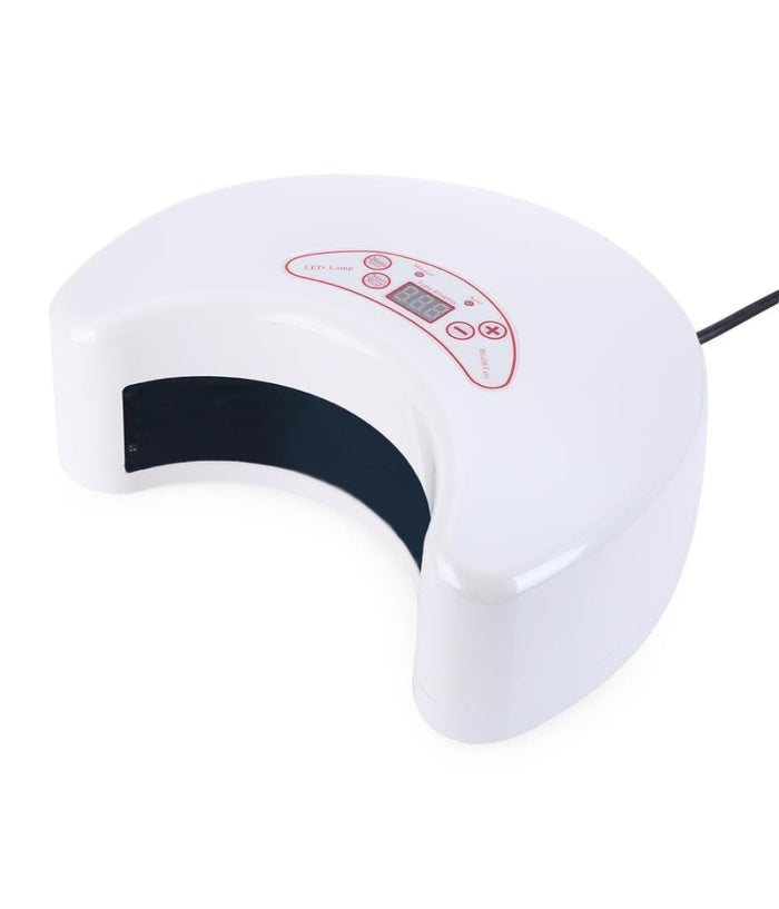 Lampada Fornetto Led 108 Led Nail Art 18w Mezza Luna Ricostruzione Unghie         