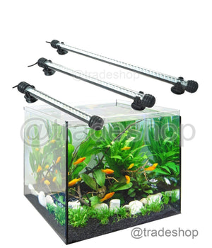 Lampada Immersione Led Per Acquario Tubo Led T4 Dee Luce Pesci Bianca Rgb Blu         