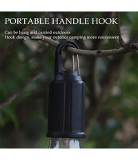 Lampada Lampadina Led Bulbo Ricaricabile 3 W Usb Gancio Campeggio Tenda Camper         