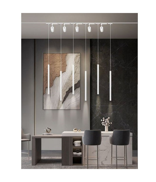 Lampada Led A Sospensione 3w Cilindro Per Binario Track Monofase Proiettore Lp-79         