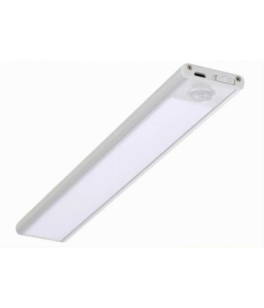 Lampada Led Calamitata Parete Armadio Ricaricabile Sensore Movimento 3 W Sen-600  -bianco Naturale      -