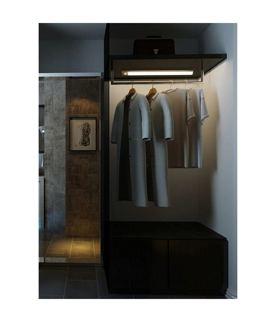 Lampada Led Calamitata Parete Armadio Ricaricabile Sensore Movimento 3 W Sen-600  -bianco Naturale      -