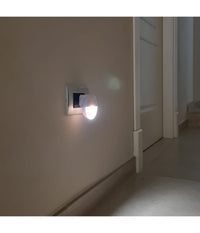 Lampada Led Con Spina Luce Notturna Segnapasso Sensore Movimento 0.4w Xggyd-002  -bianco Caldo      -