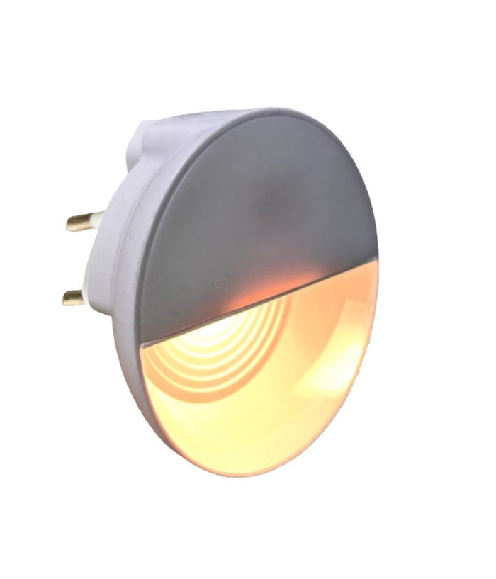 Lampada Led Con Spina Luce Notturna Segnapasso Sensore Movimento 0.4w Xggyd-002  -bianco Caldo      -