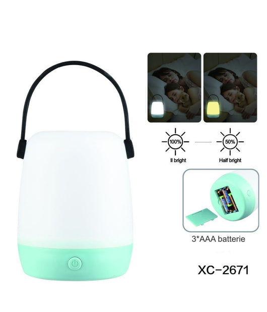 Lampada Led Da Scrivania Tavolo Dimmerabile Portatile Manico A Batterie Dt-2671         