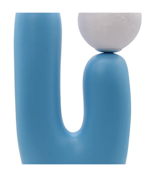 Lampada Led Da Tavolo Lume Alien Attacco 2xg9 Max 60w Ip20 Varie Colorazioni D14  Blu       