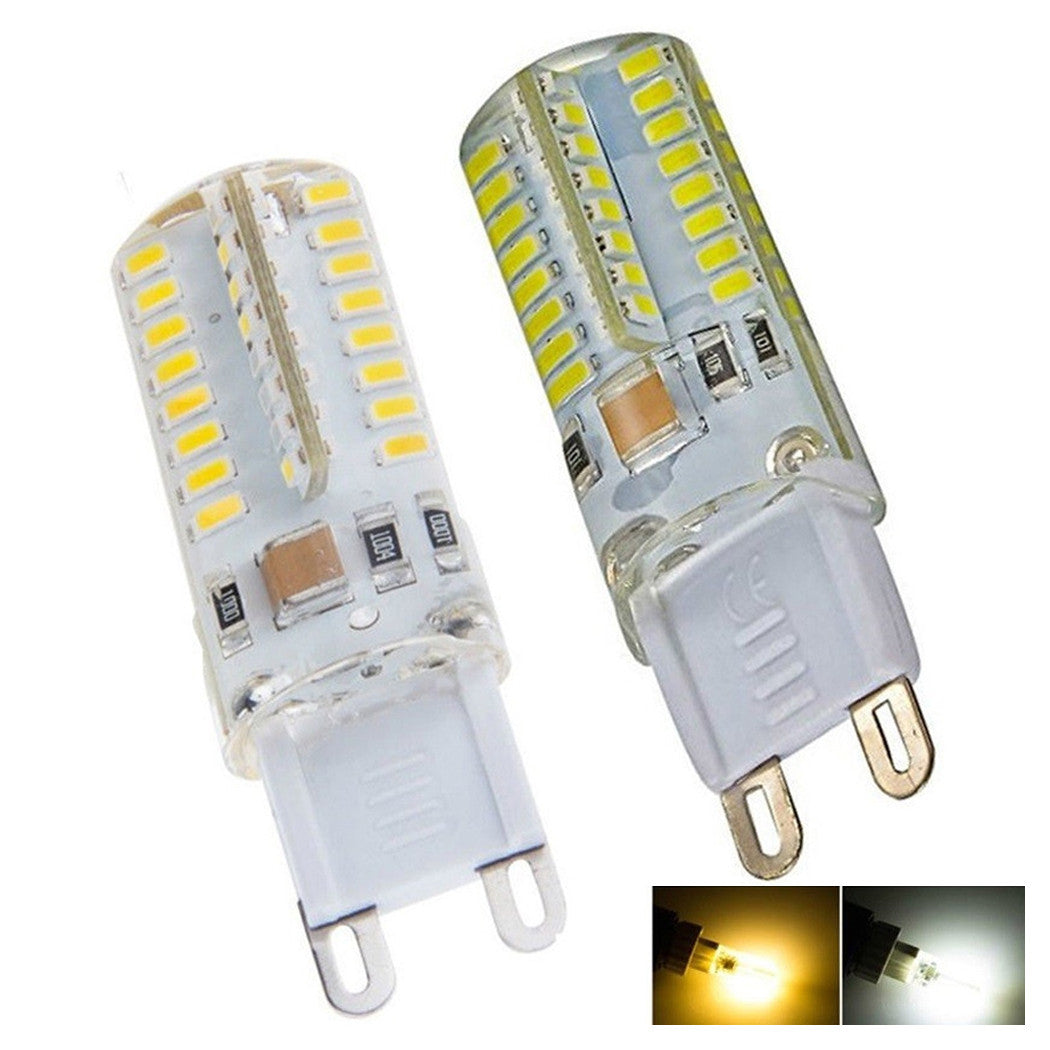 Trade Shop - Lampada Led G9 220v 5w 64 Led Luce Calda Fredda Oltre 500 Lumen Alta Luminosità -