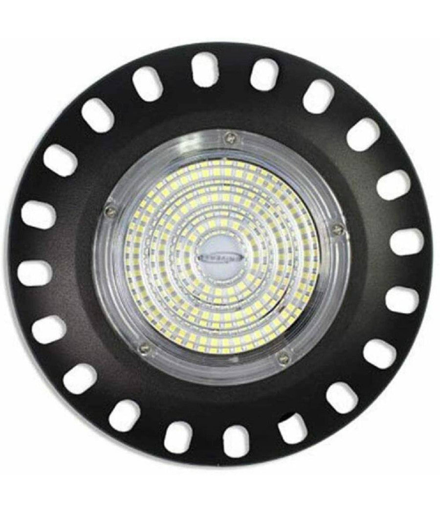 Lampada Led Industriale A Disco Ufo Catena 100w Capannone Luce 6500k F100w-nf9         