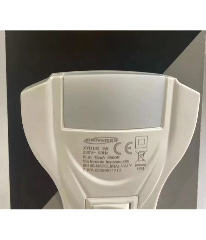 Lampada Led Luce Notturna Con Interruttore 1 W Luce Fredda 6500k 6lm Ip20 Xyd102         