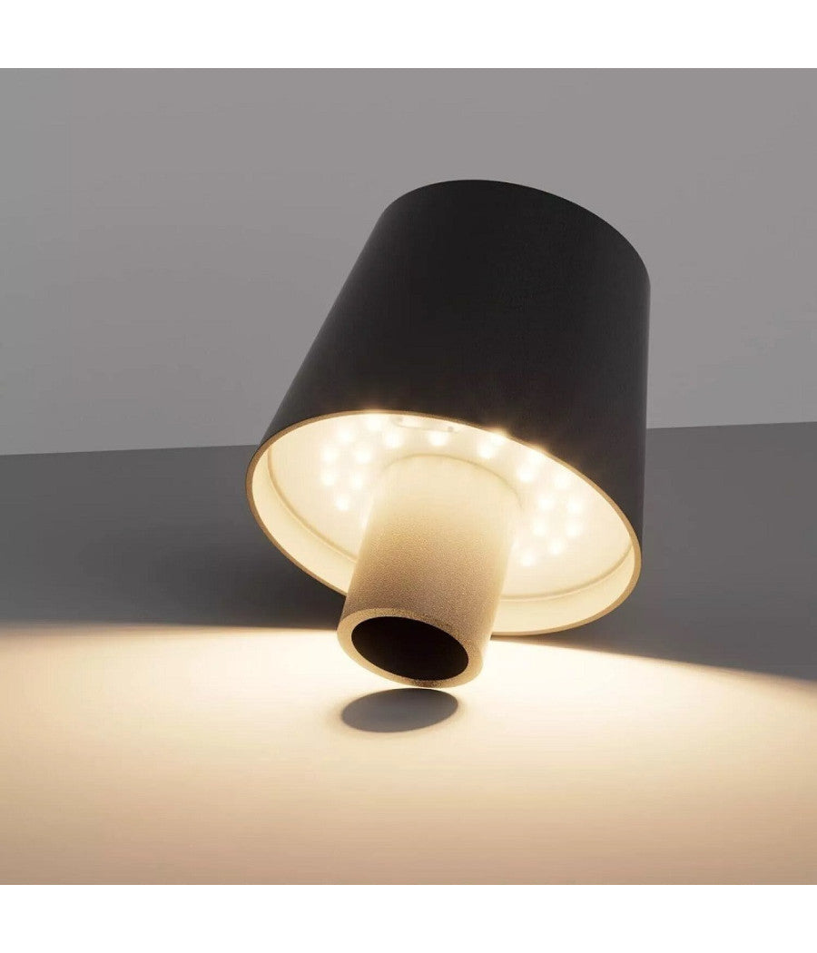 Lampada Led Per Bottiglia Tappo Tavolo Touch Dimmerabile 3 Tonalità  Ricaricabile         