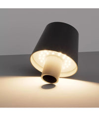 Lampada Led Per Bottiglia Tappo Tavolo Touch Dimmerabile 3 Tonalità  Ricaricabile  Nero       