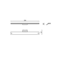 Lampada LED Venere per bagno3 watt