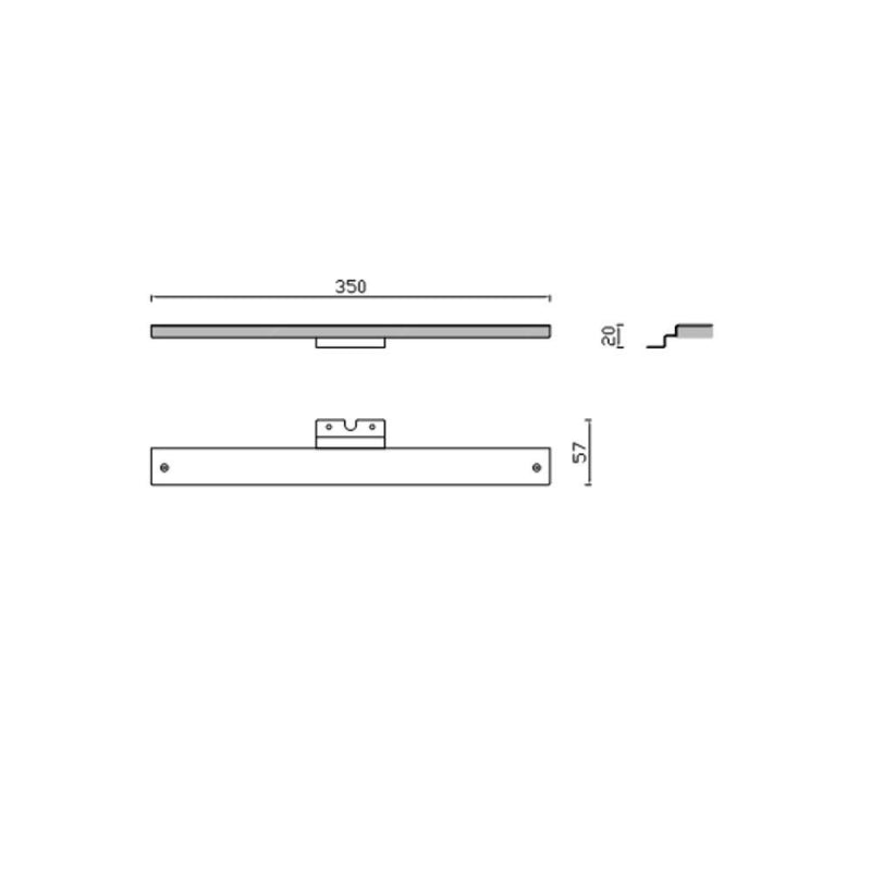 Lampada LED Venere per bagno3 watt