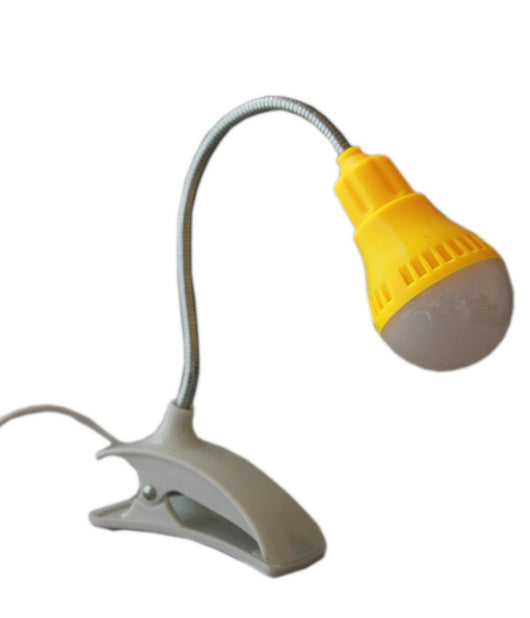 Lampada Luce A Led Con Clip Per Pc Notebook Lettura Usb Flessibile Orientabile         