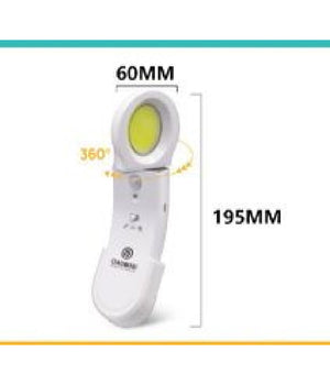 Lampada Luce Con Sensore Movimento Led Per Armadi Portatile Girevole 1w Tx-8542         