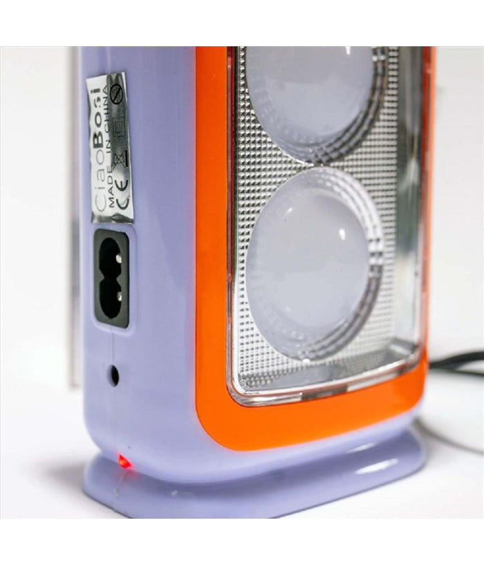 Lampada Luce Emergenza Batterie Ricaricabile 1w Torcia Led Carica Solare Tx-8414         