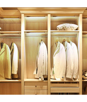 Lampada Luce Sottopensile 50cm Mobili Cucina Armadio Barra Led 750lm Bianco  -bianco Caldo      -