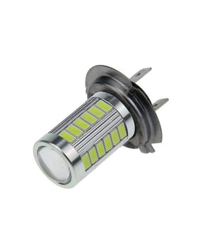 Lampada Luci Auto Tuning H7 10w Bianco Light 33 Led Canbus Fendinebbia Nebbia         