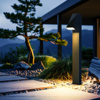 Lampada LED solare da giardino 500lm IP65 con paletto e sensore crepuscolare - 3000K