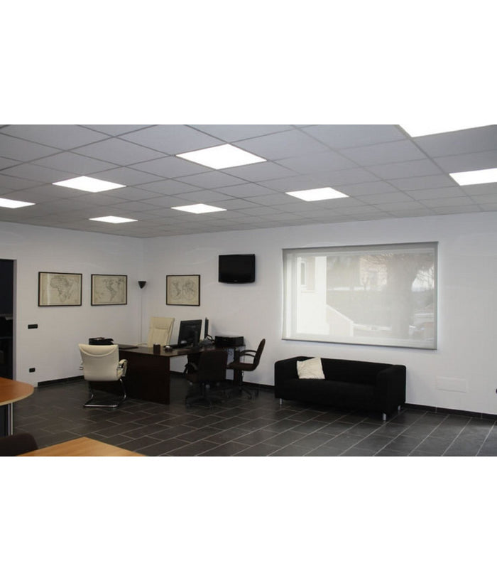 Lampada Pannello A Led 36w Quadrato 60x60 Cm Plafoniera Ad Incasso Luce Fredda         