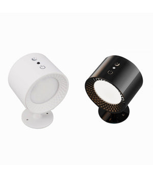 Lampada Parete Led Luce Fronte Retro Ricarica Usb 3 Colori Luce Orientabile Bd01-3c         