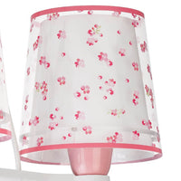 LÚZETE - LAMPADA PER BAMBINI 3 LUCI DREAM FLOWERS E27 ROSA
