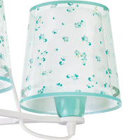 LÚZETE - LAMPADA PER BAMBINI 3 LUCI DREAM FLOWERS E27 VERDE