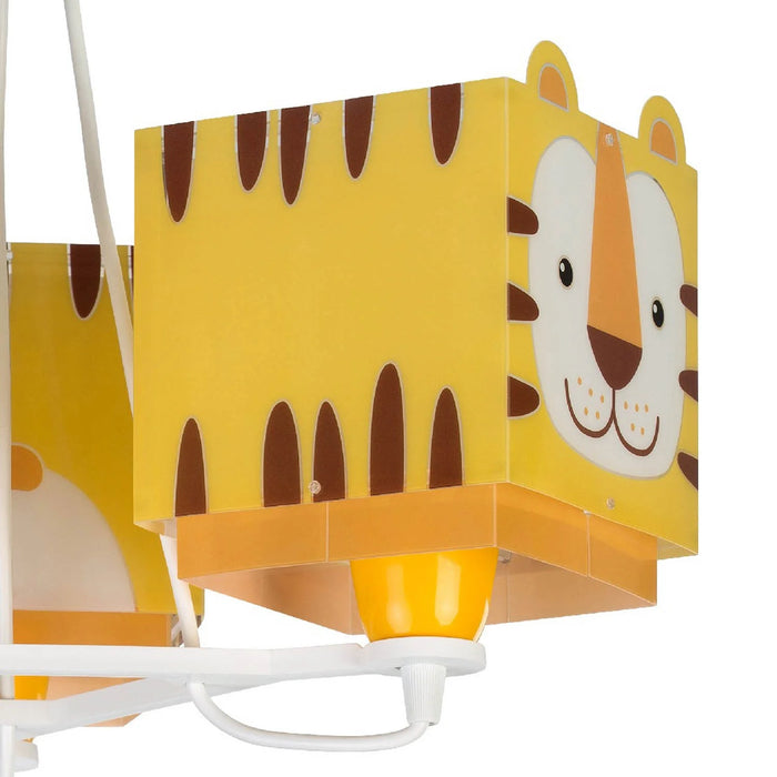 LÚZETE - LAMPADA PER BAMBINI 3 LUCI PICCOLA TIGRE E27