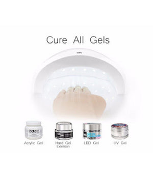 Lampada Per Unghie Uv Led 48 Watt Per Asciugatura Smalto Gel Display Lcd Tx-9520         