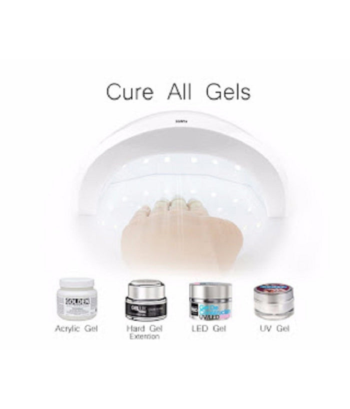 Lampada Per Unghie Uv Led 48 Watt Per Asciugatura Smalto Gel Display Lcd Tx-9520         