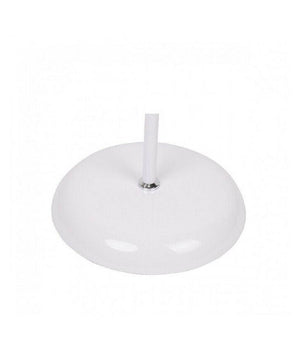 Lampada Piantana Da Terra 180cm 2 Bracci Paralume Luce Orientabile Casa Ufficio  Bianco       
