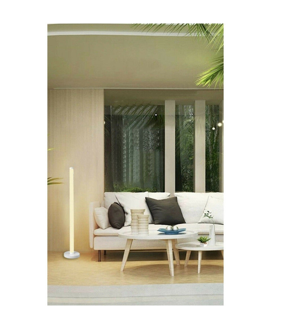 Trade Shop - Lampada Piantana Da Terra A Led 20w Design Moderno Illuminazione Verticale Luce -