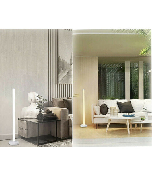 Trade Shop - Lampada Piantana Da Terra A Led 20w Design Moderno Illuminazione Verticale Luce -