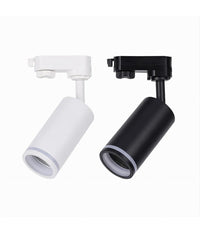 Lampada Portafaretto Cilindrico Per Binario Monofase Orientabile Attacco Gu10 194c         