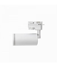Lampada Portafaretto Cilindrico Per Binario Monofase Orientabile Attacco Gu10 194c  Bianco       