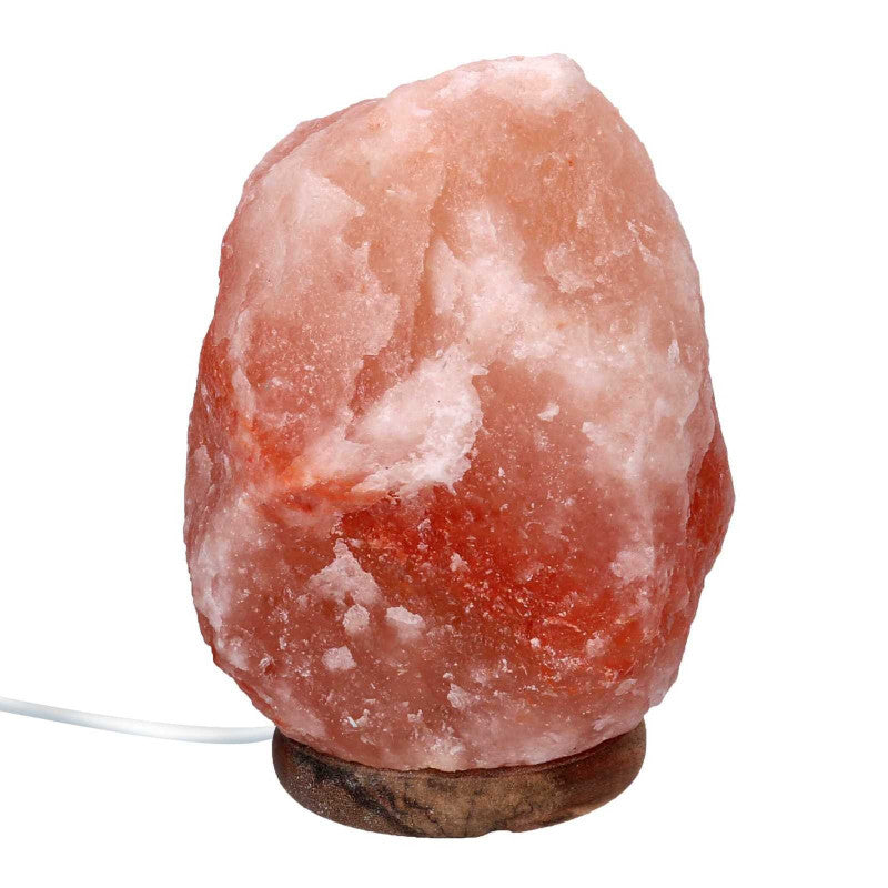 Lampada sale base legno 4-6kg con attacco cmø18h20