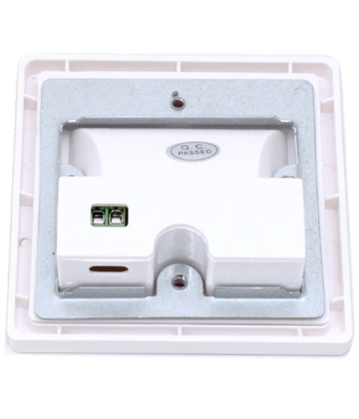 Lampada Segnapasso 1w A Led Da Parete Muro Applique Da Interno 95x95 Luce Calda         