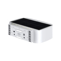 Lampada LED solare da parete bidirezionale 700lm IP65 con sensore crepuscolare - 4000K Alcapower