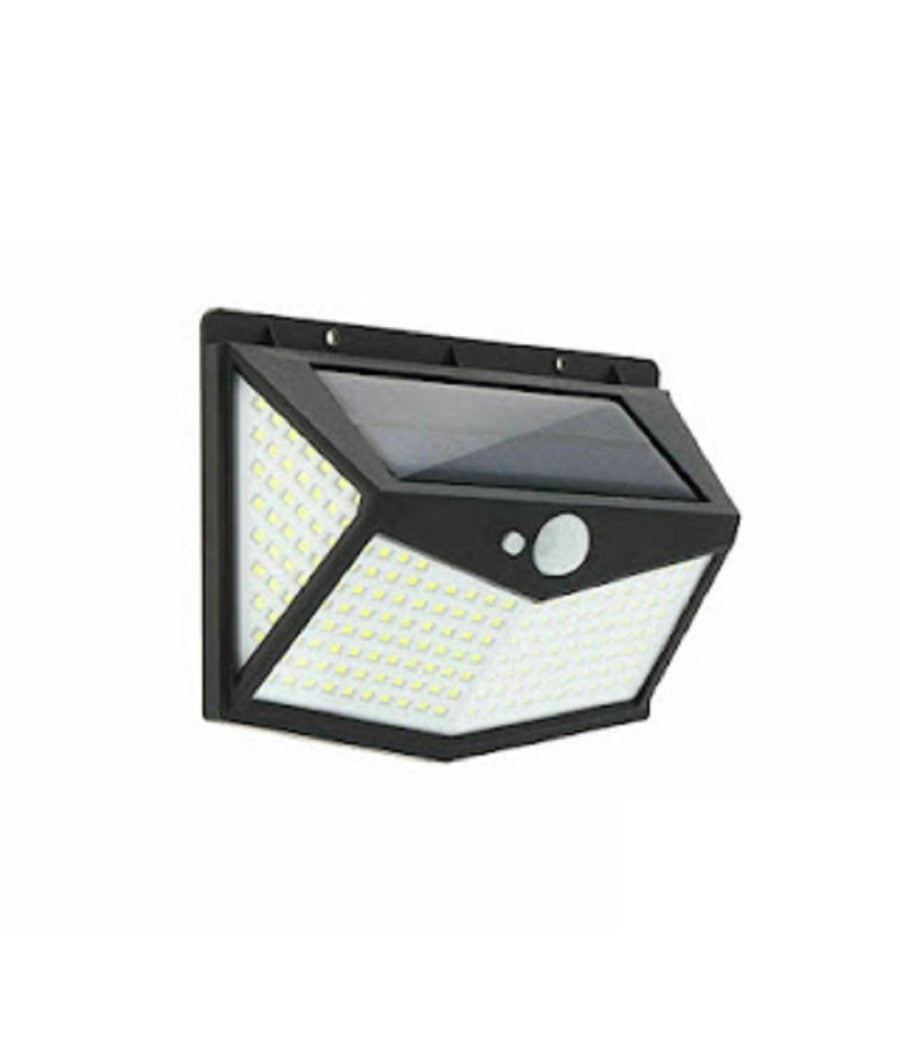 Lampada Solare Fotovoltaico Sensore Luce 212led Esterno Giardino Faretto Tx-9501         