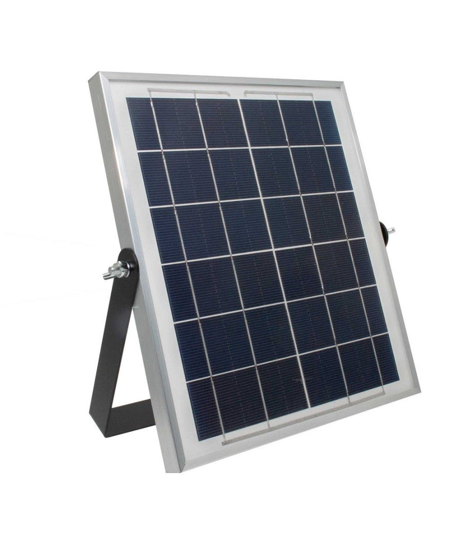 Lampada Solare Luce Rgb Sensore Crepuscolare Pannello Solare Ricaricabile Led 14w         