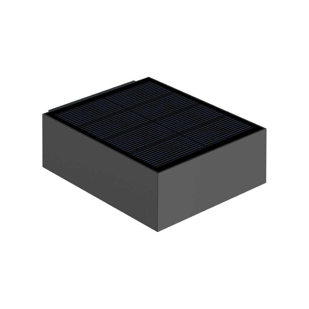 Lampada LED solare da parete 1000lm IP65 con sensore di presenza e crepuscolare - 4000K - Accensione automatica al passaggio