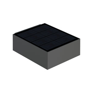 Lampada LED solare da parete 1000lm IP65 con sensore di presenza e crepuscolare - 4000K - Accensione automatica al passaggio