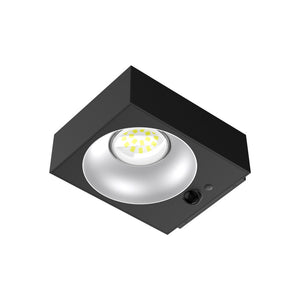 Lampada LED solare da parete 1000lm IP65 con sensore di presenza e crepuscolare - 4000K - Accensione automatica al passaggio