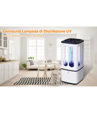 Lampada Sterilizzatrice Germicida Con Raggi Uv C Uvc Sanificatore Portatile Usb         