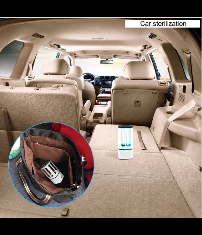 Lampada Sterilizzatrice Germicida Con Raggi Uv C Uvc Sanificatore Portatile Usb         