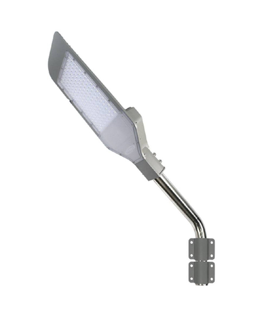 Lampada Stradale Led Lampione 150w Faro Luce Fredda 6500k Ip65 Staffa F150w-gf8         