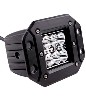 Lampada Supplementare Faro Profondita Staffa Auto Fuoristrada 12v 6 Led 18w Ip68         