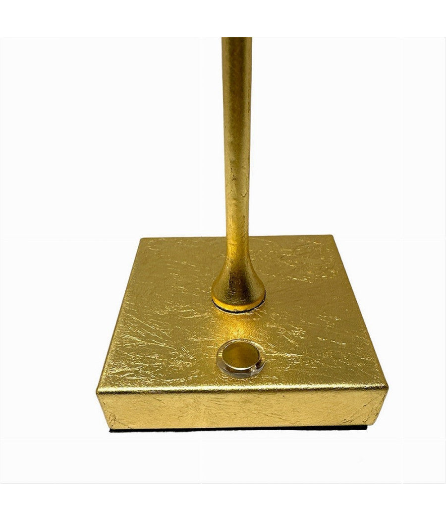 Lampada Tavolo Ricaricabile Usb 10 Watt 3 Colorazione Di Luce Vari Colori D27-3c  Oro       