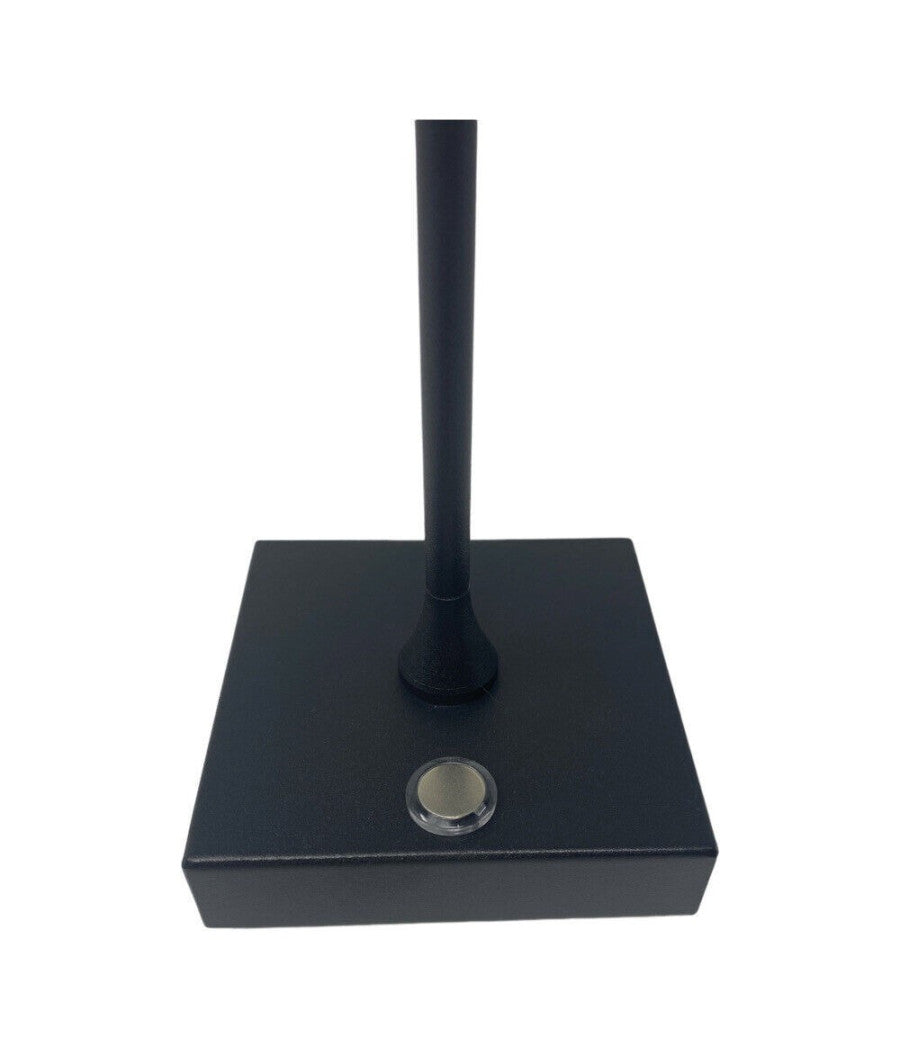 Lampada Tavolo Ricaricabile Usb 10 Watt 3 Colorazione Di Luce Vari Colori D27-3c  Nero       